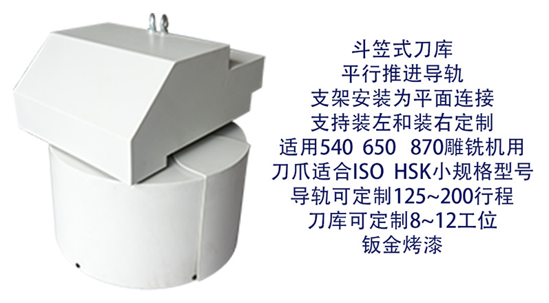 精雕機(jī)刀庫(kù)龍利有幾種選擇？